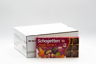 Шоколад Schogetten с кленово-ореховой начинкой 100 гр