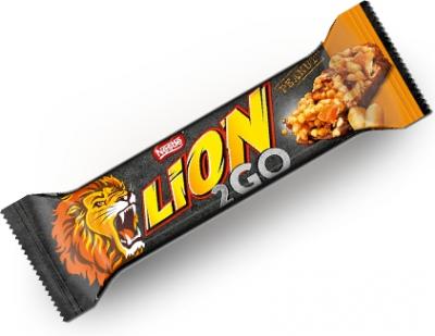 Арахисовый батончик LION 2GO Bar 33 грамма