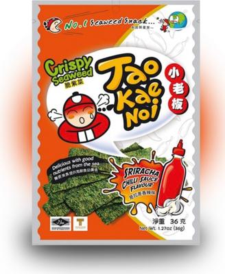 TAO KAE NOI Crispy Seaweed Sriracha Chili Sauce Flavour Чили соус шрирача 32 грамма